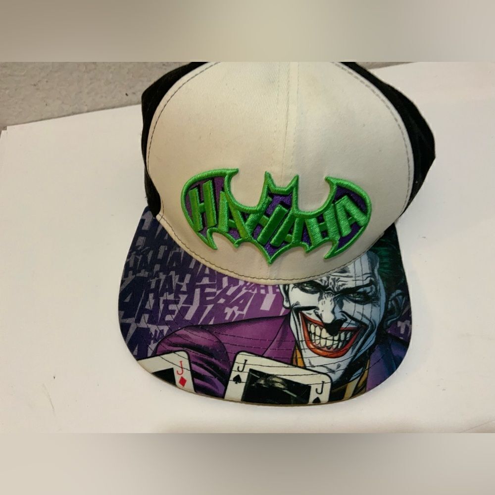 DC Comics the Joker HaHaHa Snapback Hat